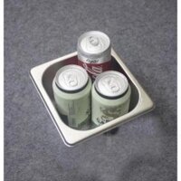 khay đựng thạch, trân châu, topping inox304 GDTH - 16,không nắp
