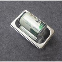khay đựng thạch, trân châu, topping inox304 GDTH - 19,có nắp