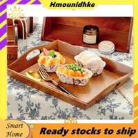 Khay đựng thức ăn bằng gỗ Khay trà gỗ Pallet gỗ có tay cầm