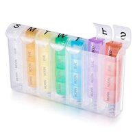 Khay Đựng Thuốc 7 Ngày, Pill Box 7 Day, 28 Compartment Tablet Organiser - UNCLE BILLS