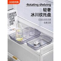 Khay đựng trà khay đựng trà gia dụng khay đựng cốc hình chữ nhật khay nhựa đựng đồ cỡ lớn sang trọng và giá trị cao