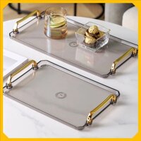 Khay đựng trái cây, Khay phục vụ hiện đại bằng nhựa Plastic Versatile Snacks Fruit Tray⚜️TTHome⚜️