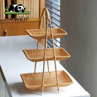 Khay đựng trái cây khô DAWEIF Trái cây cổ điển bằng nhựa