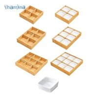 Khay đựng trái cây tre Món tráng miệng Khay đựng trái cây và rau củ Ngăn đựng khay phục vụ cho gia đình