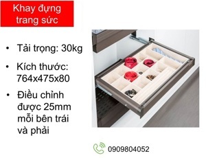 Khay đựng trang sức Hafele 807.95.101
