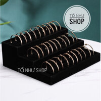 Khay đựng trang sức , vòng tay nhung