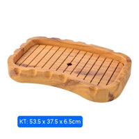 Khay Giả Gỗ Bằng Nhựa ABS Hình Chữ Nhật Có Eo [ Hàng Được Tin Dùng ]