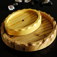 Khay Giả Gỗ Bằng Nhựa ABS Hình Bầu Dục [ Hàng Được Tin Dùng ]