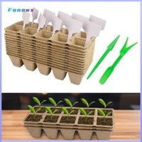 Khay gieo hạt 12 miếng để hỗ trợ trang trại phụ kiện nhà kính