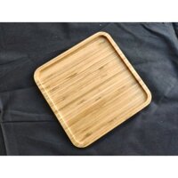 Khay gỗ decor Đĩa gỗ đựng đồ ăn Hàng VNXK