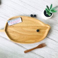 Khay Gỗ Decor Hình Chiếc Lá