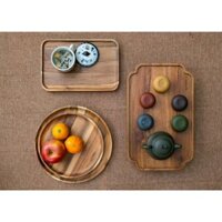 Khay gỗ Decor Kaiyo Khay gỗ tràm hàng xuất Nhật