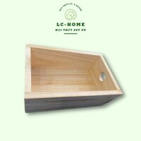 Khay gỗ thông decor, khay gỗ đựng quà kích thước theo yêu cầu