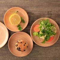 Khay gỗ tròn ECOHUB 202530cm đựng bánh kẹo Tết - 20 cm