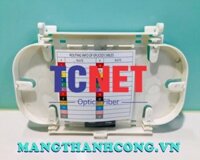 Khay hàn nối cáp quang 24FO nhỏ màu trắng bảo vệ ống co nhiệt hộp phối quang, măng xông quang