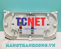 Khay hàn nối cáp quang 24FO Lớn màu trắng bảo vệ ống co nhiệt hộp phối quang, măng xông quang