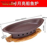 Khay Hấp Cá Kèm Bếp Cồn Hâm Nóng Hải Sản Các Món Buffet - GDNB-2