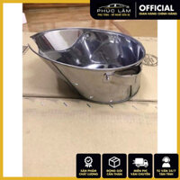 Khay Hứng Dầu Thải Xe Máy,Dụng Cụ Dựng Nhớt Thải, Chất Liệu Inox 430 Không Hen Gỉ, Dung Tích 2 Lít