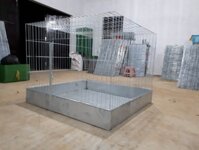 Khay hứng phân bằng tôn 80×100 cm