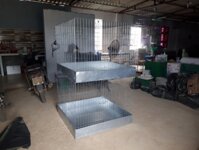 Khay hứng phân bằng tôn 80×120 cm