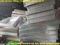 Khay hứng phân bằng tôn 100x100X80 cm
