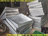 Khay hứng phân bằng tôn 80x80X80 cm