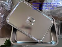Khay Inox Chữ Nhật Sâu Lòng Có Nắp