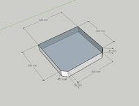 Khay inox hứng nước cho bình nước uống nóng lạnh