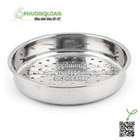 Khay Inox lỗ nồi Buffet tròn 35cm