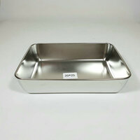 Khay inox sâu hình vuông c67 KITMK19
