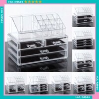 Khay, Kệ Đựng Mỹ Phẩm Mica Dày Dặn Nhiều Ngăn