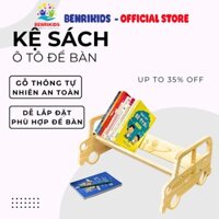 Khay Kệ Đựng Tài Liệu Văn Phòng A4 Benrikids Xinh Xắn , Giá Kệ Đựng Sách Vở Để Bàn Decor Bàn Học