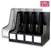 Khay Kệ dựng tài liệu văn phòng 4 ngăn Deli 9846