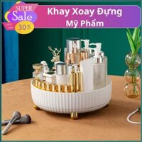 Khay, Kệ Xoay Đựng Mỹ Phẩm Sang Trọng Nhẹ 360 Hộp Đựng Đồ Cỡ Lớn Cho Căn Phòng, Kệ Đựng Gia Vị Cho Nhà Bếp