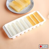 Khay làm đá có nắp đậy Inomata Cool Ice 8 viên  12 viên  48 viên - Hàng nội địa Nhật Bản Made in Japan - Loại 08 viên
