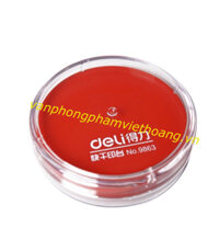 Khay mực dấu Deli 9863 (hình tròn)