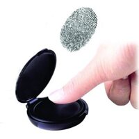 Khay mực lăn tay tròn Shiny - SM2 - Màu Đen