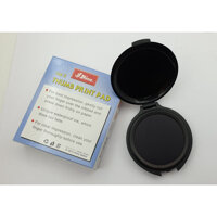 Khay mực lăn tay tròn Shiny - SM2 - Màu Xanh