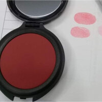 Khay mực lăn tay tròn Shiny - SM2 - Màu đỏ