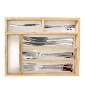 Khay muỗng nĩa 6 ngăn Gỗ Đức Thành 23031