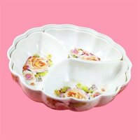 Khay mứt quả bí ngô ( 3 ngăn )