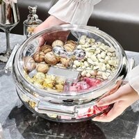 Khay nắp kín đựng bánh kẹo mứt Tết, hộp đựng bánh kẹo Tết mẫu mới