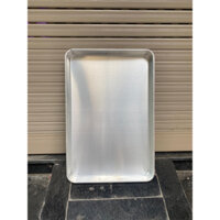 Khay nhôm không lỗ, khay nướng bánh,khay phẳng nhôm 40x60x5cm
