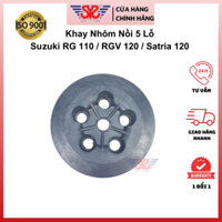 Khay nhôm nồi 5 chân Su RG110 / RGV120 / Satria120 / SYS