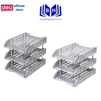 Khay Nhựa 3 Tầng Deli E9217/E9209 Siêu Bền - 9217/9209