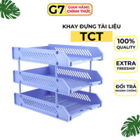 Khay nhựa ba tầng bốn tầng đựng tài liệu, Giá đựng tài liệu văn phòng TCT chất lượng cao
