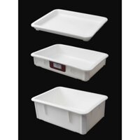 Khay nhựa cao cấp nhiều kích thước để ủ bột hộp ủ bột khay làm bánh mì pizza