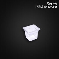 Khay nhựa GN 1/6 đựng thực phẩm, topping, cơm 176x164 cao 150mm