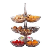 Khay nhựa hình cây đựng bánh, mứt, kẹo, đồ ăn vặt