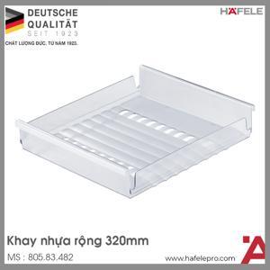 Khay nhựa móc ắp trong tủ áo Hafele 805.83.482